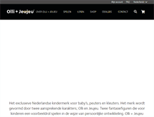 Tablet Screenshot of ollienjeujeu.nl